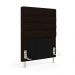 Cabeceira Atlas 90 para Cama de Solteiro Z-010 Sued Marrom Aradecor