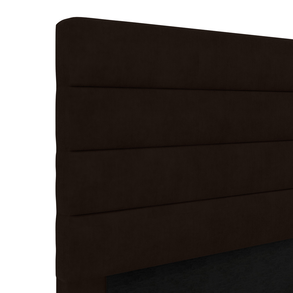 Cabeceira Atlas 90 para Cama de Solteiro Z-010 Sued Marrom Aradecor