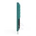 Cabeceira Atlas 90 para Cama de Solteiro Z-016 Sued Azul Turquesa Aradecor