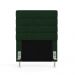Cabeceira Atlas 90 para Cama de Solteiro Z-018 Sued Verde Aradecor
