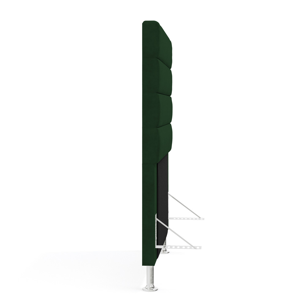 Cabeceira Atlas 90 para Cama de Solteiro Z-018 Sued Verde Aradecor