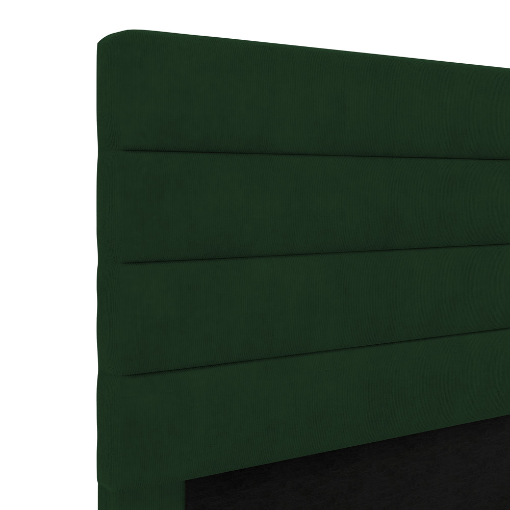 Cabeceira Atlas 90 para Cama de Solteiro Z-018 Sued Verde Aradecor