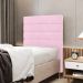 Cabeceira Atlas 90 para Cama de Solteiro Z-021 Sued Rosa Bebê Aradecor
