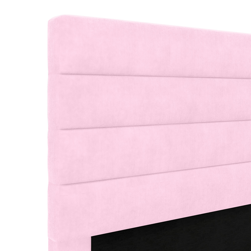 Cabeceira Atlas 90 para Cama de Solteiro Z-021 Sued Rosa Bebê Aradecor