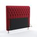 Cabeceira Bellatrix 160 Decorativa de Cama Queen N-033 Veludo Vermelho Aradecor