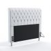 Cabeceira Bellatrix 160 Para Cama Queen Couro Artificial Branco Aradecor