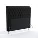 Cabeceira Bellatrix 160 Para Cama Queen Couro Artificial Preto Aradecor