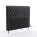 Cabeceira Bellatrix 195 Modulada Estofada N-022 Veludo Chumbo Aradecor