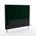 Cabeceira Centaurus 140 Modulada Estofada N-026 Veludo Verde Aradecor