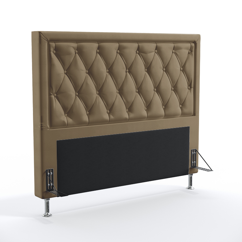 Cabeceira Centaurus 195 King Sued Capuccino Aradecor