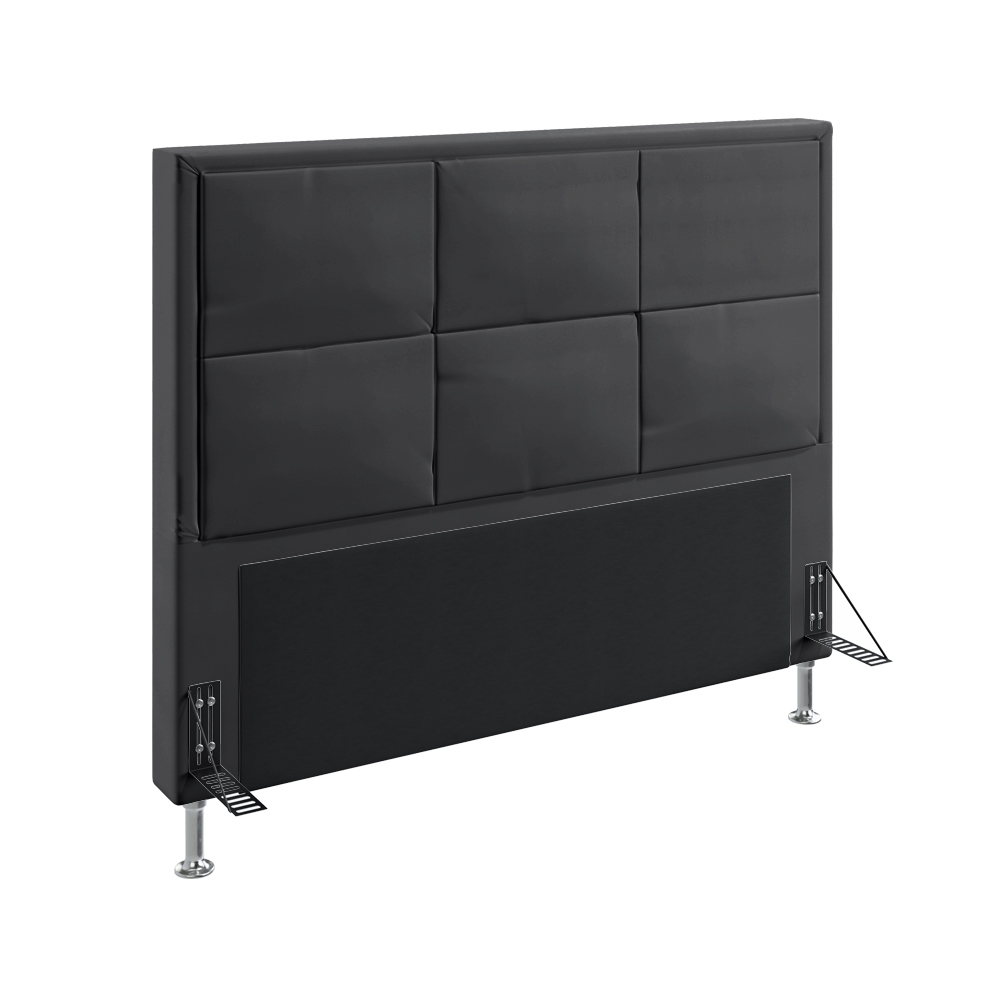 Cabeceira Maia 160 Decorativa de Cama Queen N-022 Veludo Chumbo Aradecor