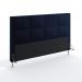 Cabeceira Maia 195 Decorativa de Cama King N-025 Veludo Azul Marinho Aradecor