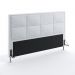 Cabeceira Maia 195 King Courino Branco Aradecor