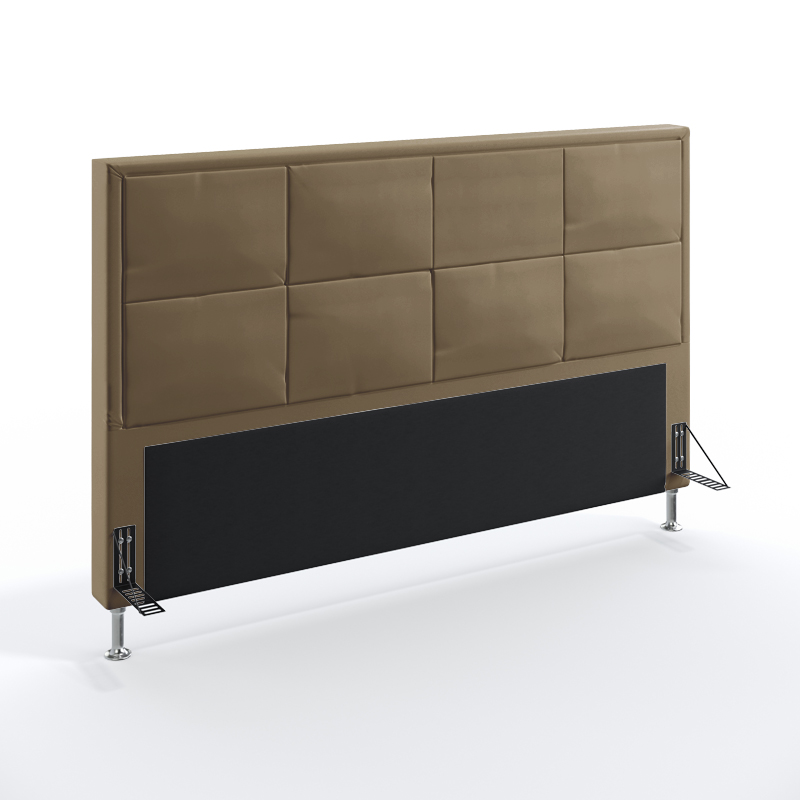 Cabeceira Maia 195 King Sued Capuccino Aradecor