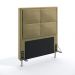 Cabeceira Maia 90 Decorativa de Cama Solteiro N-029 Veludo Capuccino Aradecor