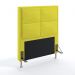 Cabeceira Maia 90 Para Cama de Solteiro Sued Amarelo Aradecor