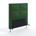 Cabeceira Maia 90 Para Cama de Solteiro Suede Verde Aradecor