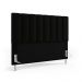 Cabeceira Nashira 140 para Cama de Casal N-024 Veludo Preto Aradecor