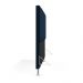Cabeceira Nashira 140 para Cama de Casal N-025 Veludo Azul Marinho Aradecor