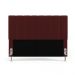 Cabeceira Nashira 140 para Cama de Casal N-034 Veludo Bordô Aradecor