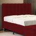 Cabeceira Nashira 140 para Cama de Casal Z-001 Sued Vermelho Aradecor
