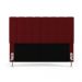 Cabeceira Nashira 140 para Cama de Casal Z-001 Sued Vermelho Aradecor