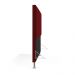 Cabeceira Nashira 140 para Cama de Casal Z-001 Sued Vermelho Aradecor