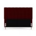 Cabeceira Nashira 140 para Cama de Casal Z-002 Sued Bordô Aradecor