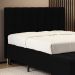 Cabeceira Nashira 140 para Cama de Casal Z-005 Sued Preto Aradecor