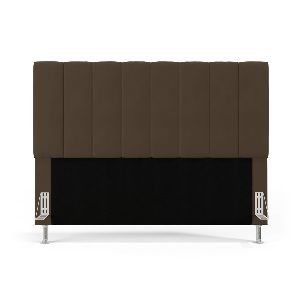 Cabeceira Nashira 140 para Cama de Casal Z-006 Sued Capuccino Aradecor