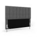 Cabeceira Nashira 140 para Cama de Casal Z-008 Sued Cinza Aradecor