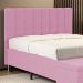 Cabeceira Nashira 140 para Cama de Casal Z-009 Sued Rosê Aradecor