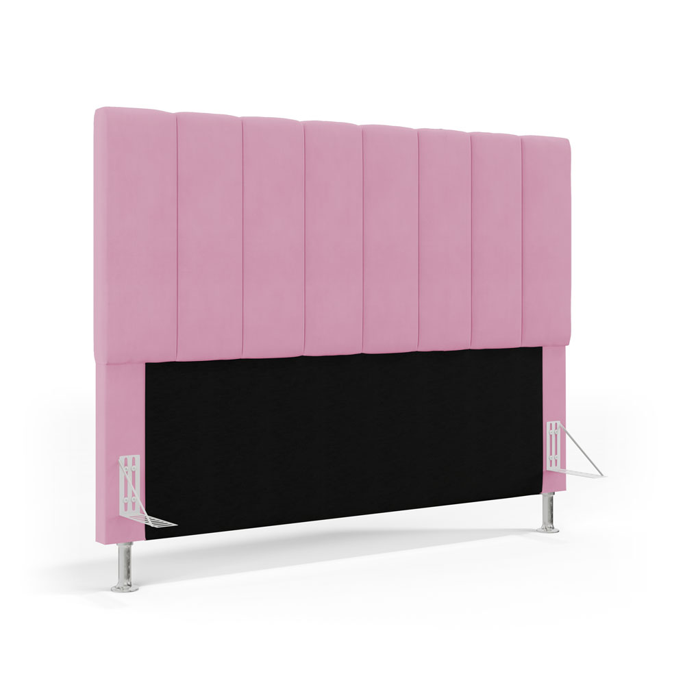 Cabeceira Nashira 140 para Cama de Casal Z-009 Sued Rosê Aradecor