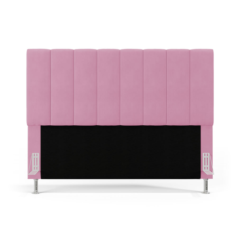 Cabeceira Nashira 140 para Cama de Casal Z-009 Sued Rosê Aradecor