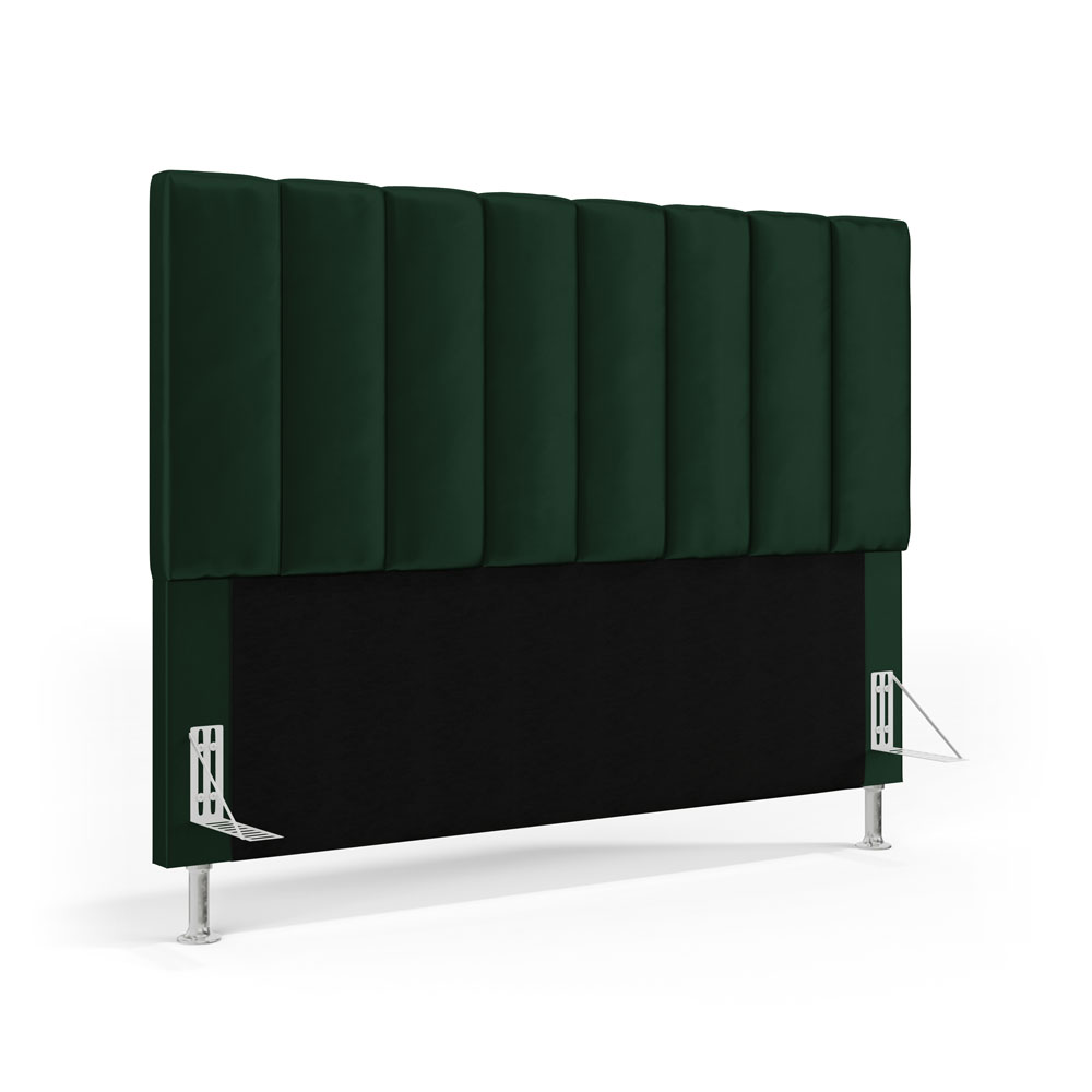 Cabeceira Nashira 160 para Cama Queen N-026 Veludo Verde Aradecor