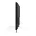Cabeceira Nashira 195 para Cama King A-012 Couro Preto Aradecor