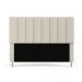 Cabeceira Nashira 195 para Cama King A-017 Couro Bege Aradecor