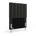 Cabeceira Nashira 90 para Cama de Solteiro N-022 Veludo Cinza Escuro Aradecor