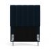 Cabeceira Nashira 90 para Cama de Solteiro N-025 Veludo Azul Marinho Aradecor