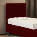 Cabeceira Nashira 90 para Cama de Solteiro Z-002 Sued Bordô Aradecor