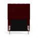 Cabeceira Nashira 90 para Cama de Solteiro Z-002 Sued Bordô Aradecor