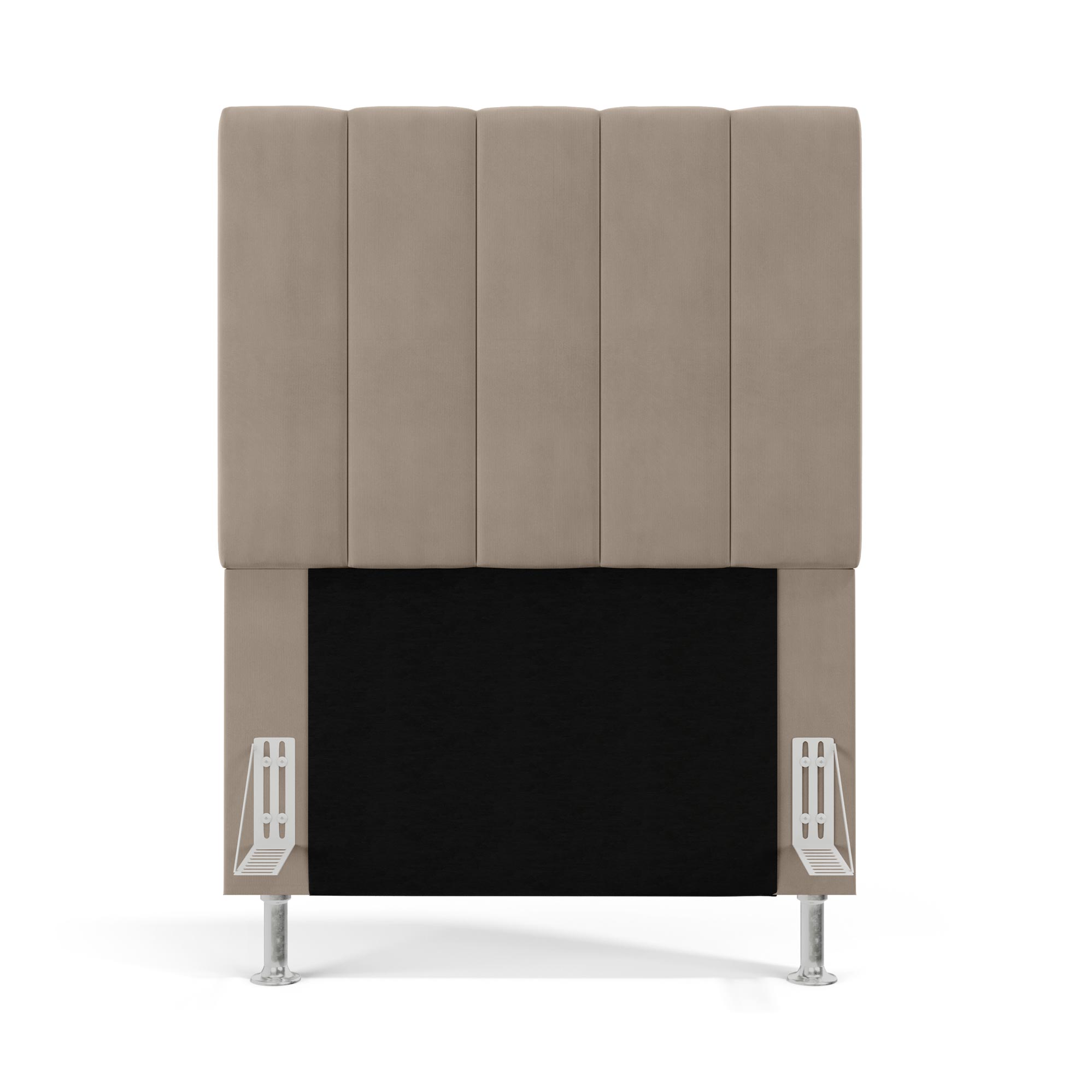 Cabeceira Nashira 90 para Cama de Solteiro Z-003 Sued Bege Aradecor