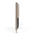 Cabeceira Nashira 90 para Cama de Solteiro Z-003 Sued Bege Aradecor