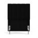 Cabeceira Nashira 90 para Cama de Solteiro Z-005 Sued Preto Aradecor