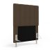 Cabeceira Nashira 90 para Cama de Solteiro Z-006 Sued Capuccino Aradecor