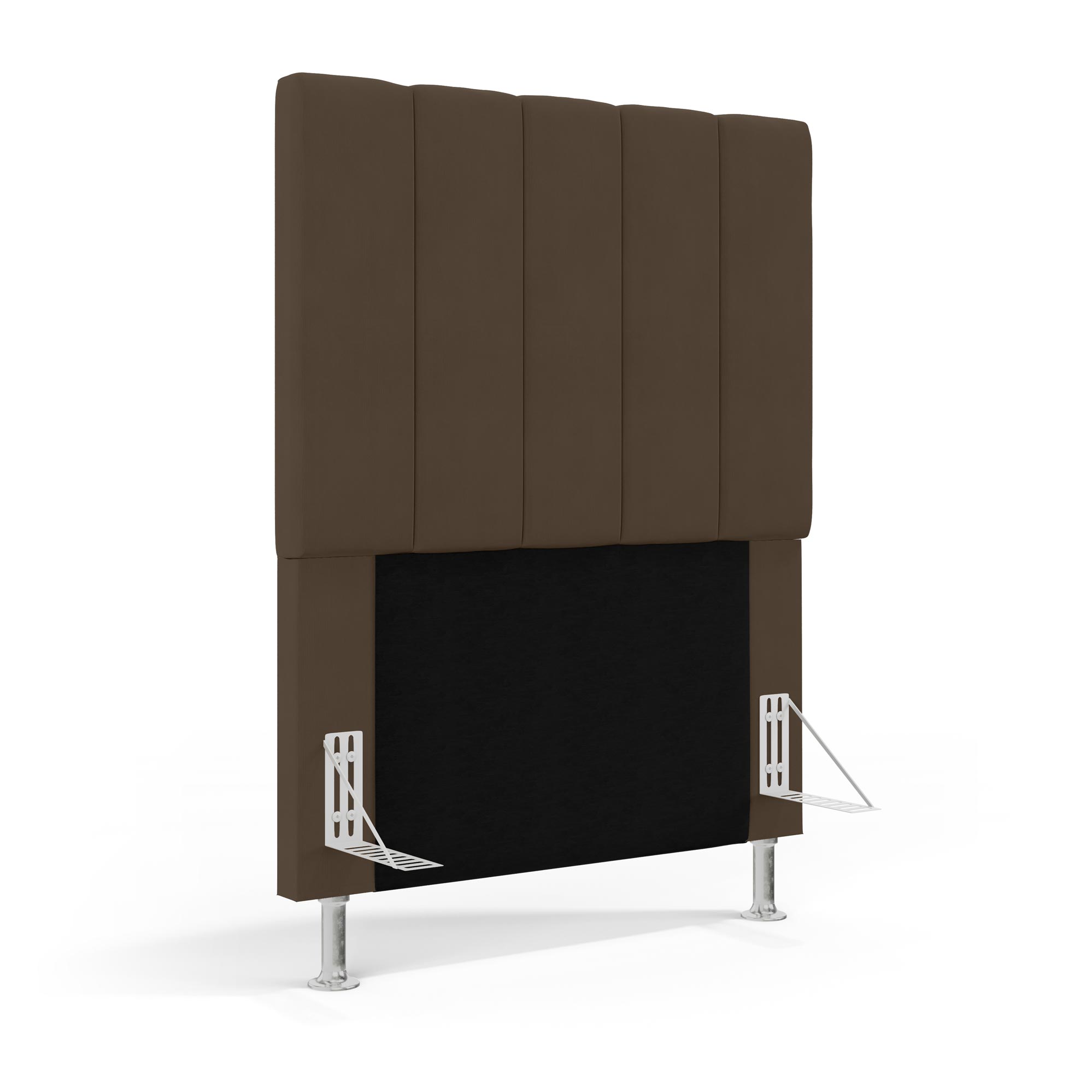 Cabeceira Nashira 90 para Cama de Solteiro Z-006 Sued Capuccino Aradecor