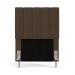 Cabeceira Nashira 90 para Cama de Solteiro Z-006 Sued Capuccino Aradecor