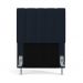 Cabeceira Nashira 90 para Cama de Solteiro Z-007 Sued Azul Marinho Aradecor