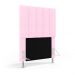 Cabeceira Nashira 90 para Cama de Solteiro Z-021 Sued Rosa Bebê Aradecor