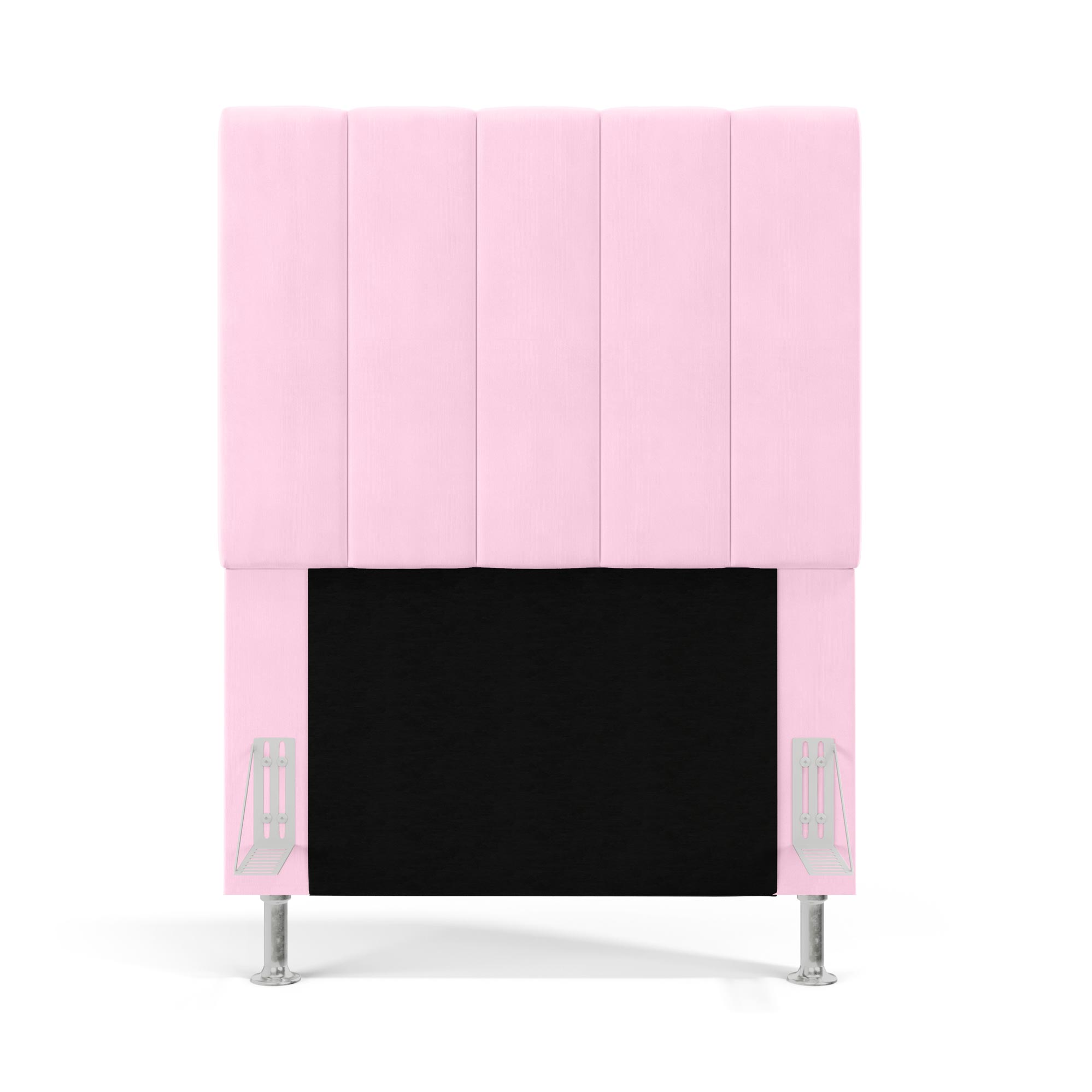 Cabeceira Nashira 90 para Cama de Solteiro Z-021 Sued Rosa Bebê Aradecor